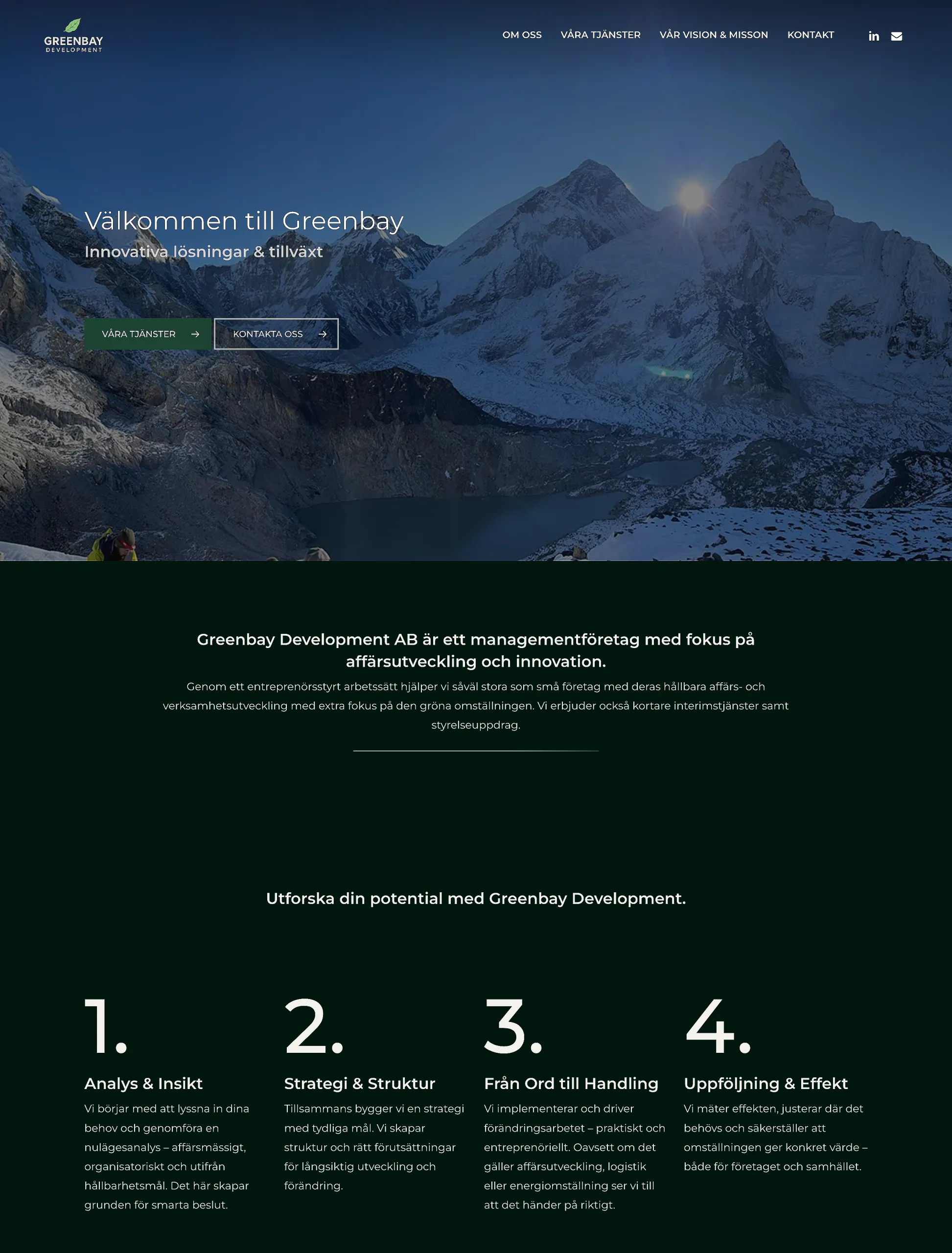 Greenbay Development website