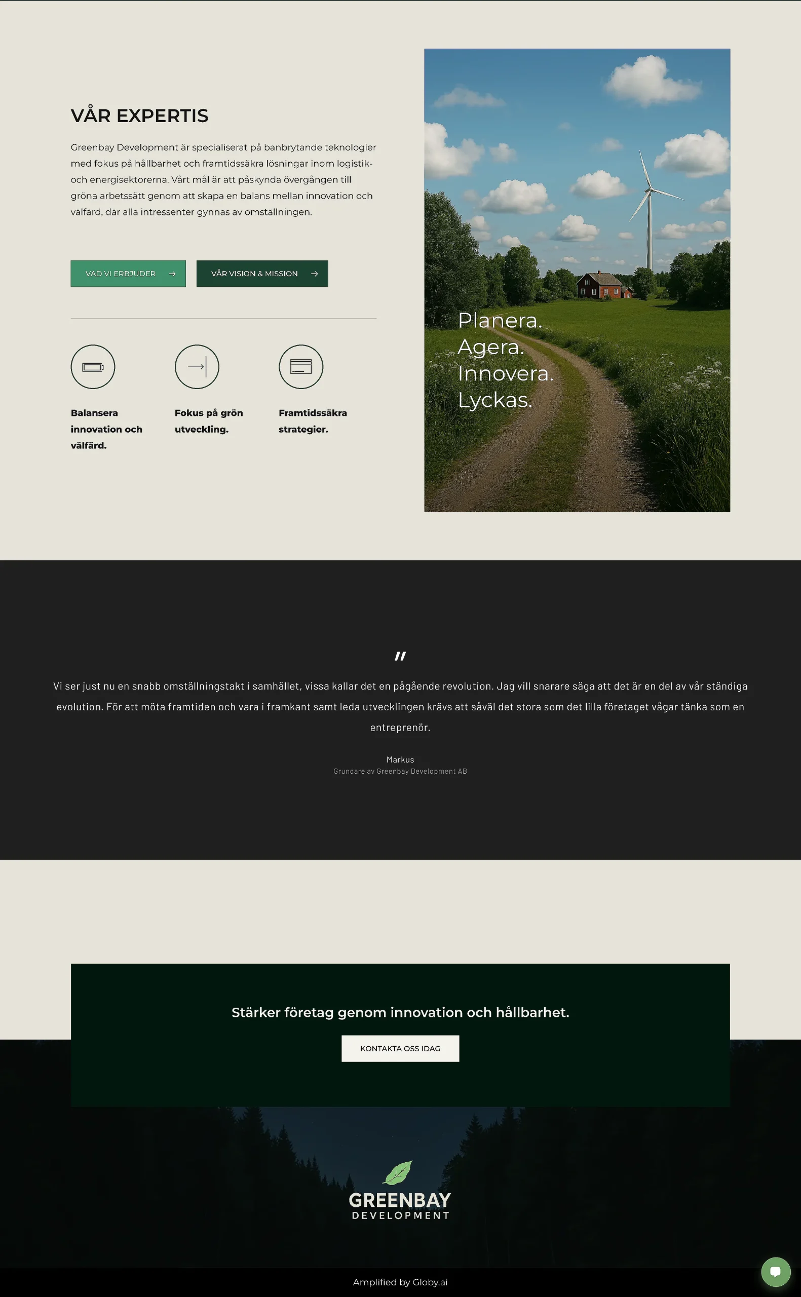 Greenbaydev Website New