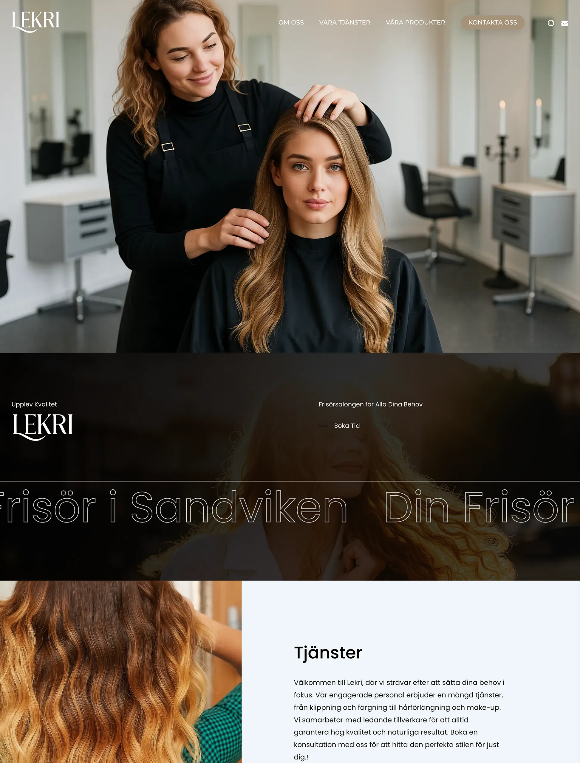 Lekri.se new website